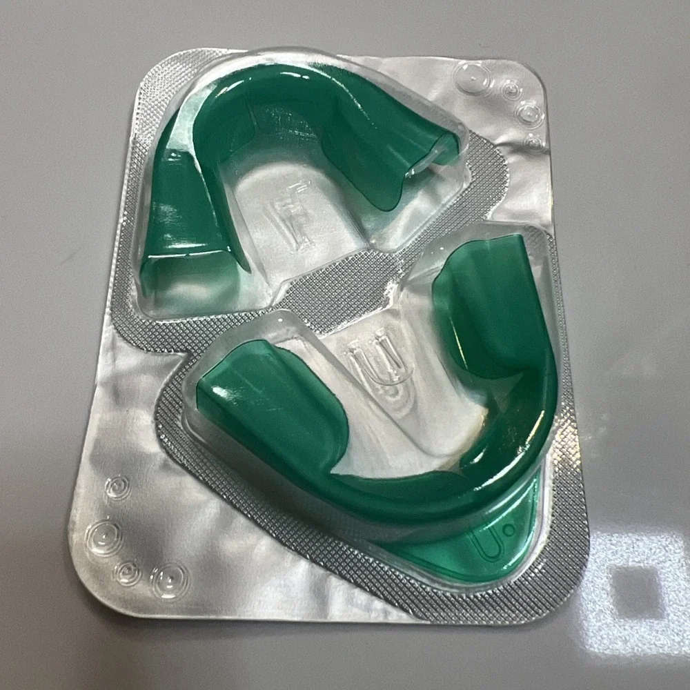 Opalescence Go 15% Mint Pre-filled Whitening Trays Set of 1 Top/Bottom